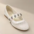 Mesh Ballet Flats - Women's - 4