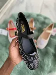 Zara Mesh Ballerina Flats - 2