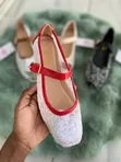Zara Mesh Ballerina Flats - 3