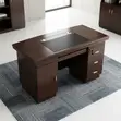 Meza ya Ofisi ya Mkurugenzi ya Mahogany 1.2m - 2