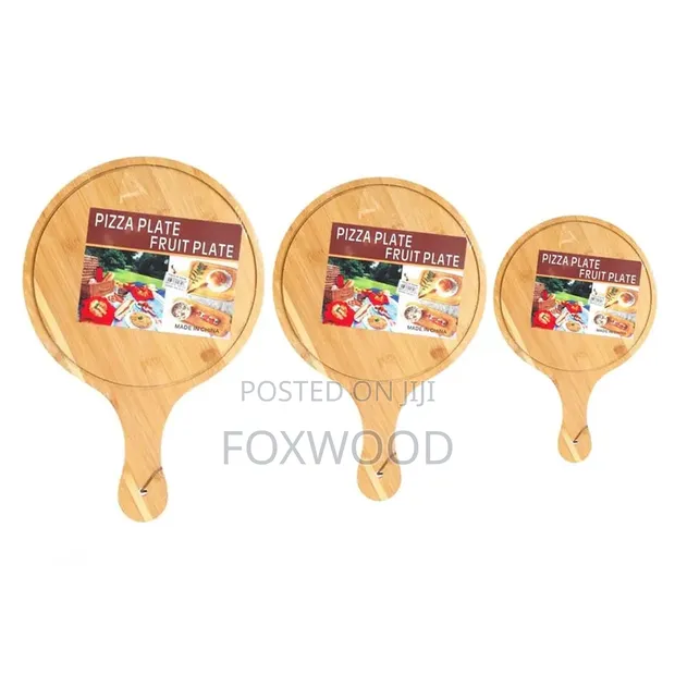 Bamboo Pizza Boards - Brand New - 1