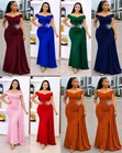Gauni la Jioni la Kifahari la Off Shoulder - 2