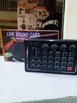 Live Sound Card Audio Mixer with Voice Changer & Effects - 2
