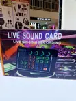 Bluetooth Live Sound Card Mixer kwa Michezo, Karaoke & TikTok - 2