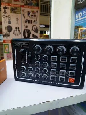 Portable Live Audio Mixer Sound Card kwa Streaming & Recording