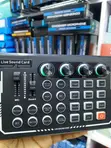 Portable Live Audio Mixer Sound Card kwa Streaming & Recording - 3