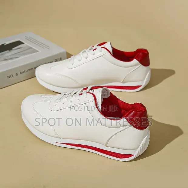Sneakers Nzuri za Wanawake - Nyekundu/Nyeupe/Bluu - 1