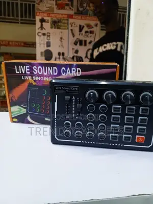 Sound Card Mixer Portable yenye Effects