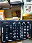Bluetooth Sound Card Audio Mixer kwa Podcasting & Mobile Recording - 1