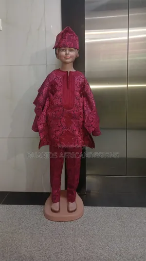 Kids Nigerian Agbada Outfit
