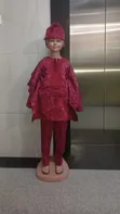 Nguo ya Agbada ya Kiafrika kwa Watoto - 1