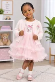 Girls' Dress and Sweater Set (Ages 1-5) - 2