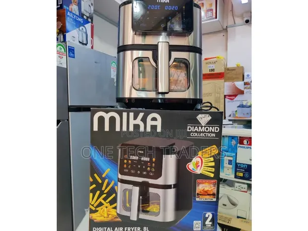 Mika 8L Digital Air Fryer with Digital Controls - 1