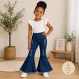 Adorable Girls' Denim Trousers - 1