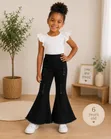 Adorable Girls' Denim Trousers - 2