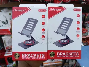 Aldeepo 360° Simu Holder Stand ya Mezani