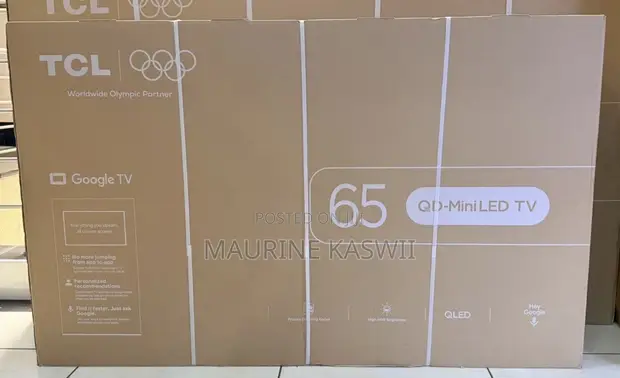 TCL 65" C6kQD-MiniLED Frameless Google TV - 1