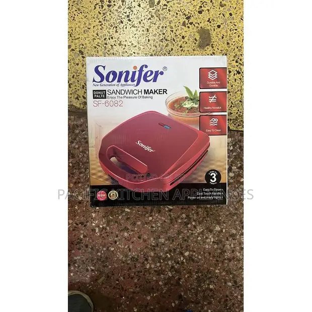 Sonifer Sandwich Maker Mpya Kabisa - 1
