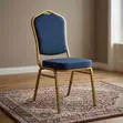 Blue Banquet Stackable Chair - 5