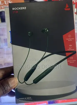 boAt Rockerz 110 Wireless Neckband - Black