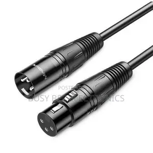 XLR Male to Female Audio Cable - 3 Meters