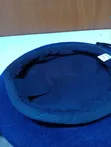 Navy Blue Cotton Beret - 2