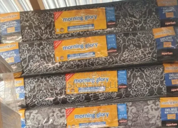 Morning Glory Quilted Mattress 4x6 ft, 8 Inch Medium Density - 1