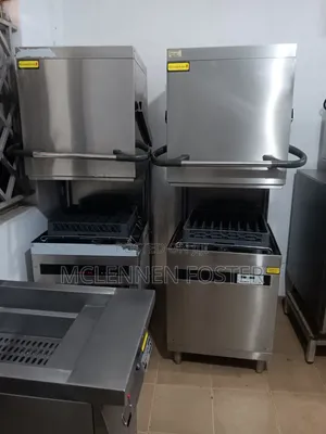 Commercial Hood Type Pass Through Dishwasher