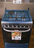 Jiko Jipya la Gesi Eurochef 60x65cm lenye Burns 4 na Oven ya Umeme - 2
