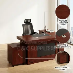 1.8m L-Desk ya Meneja