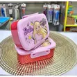Kids Cartoon Themed Snack Box / Lunch Box - Pink - 2