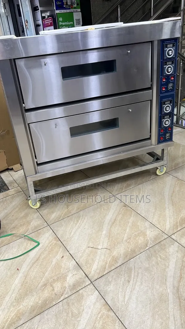 Euromax Commercial Deck Oven - 2 Deck, 4 Trays - 1