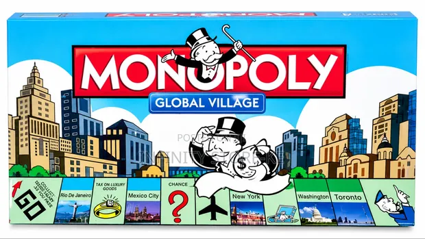 Monopoly Global Edition Board Game - 1