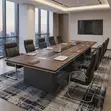 12-Seat Executive Boardroom Table - 4
