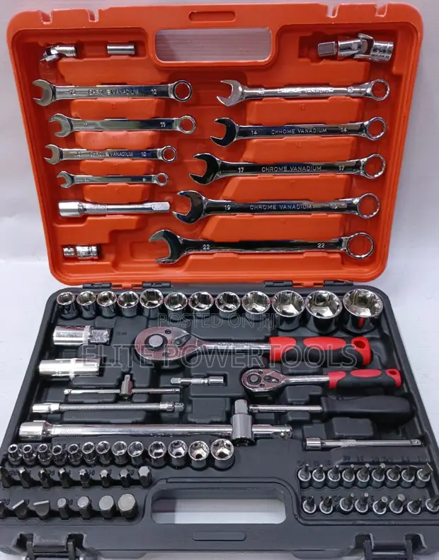 82-Piece Complete Socket Tool Set - 1