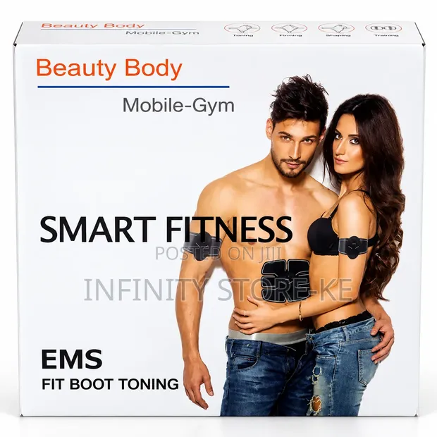 Portable EMS Muscle Trainer for Body Shaping - 1