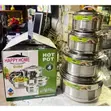 Happy Home Set ya Hotpot 4-Piece Chuma cha Ubora - 2