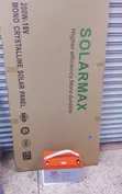 Solarmax 200W Solar Panel + 100Ah Solar Battery - 2