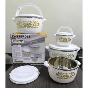 4-Piece Casserole Hotpot Food Warmer Set