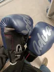 Gloves za Boxing Pro Advanced 10 & 8 oz Bluu/Nyeusi - 1