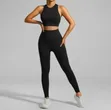 Women's Black Gym Set - KSh 650 - 2