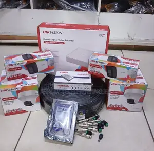 Hikvision Mpya 4 Channel HD Camera yenye Two-Way Voice
