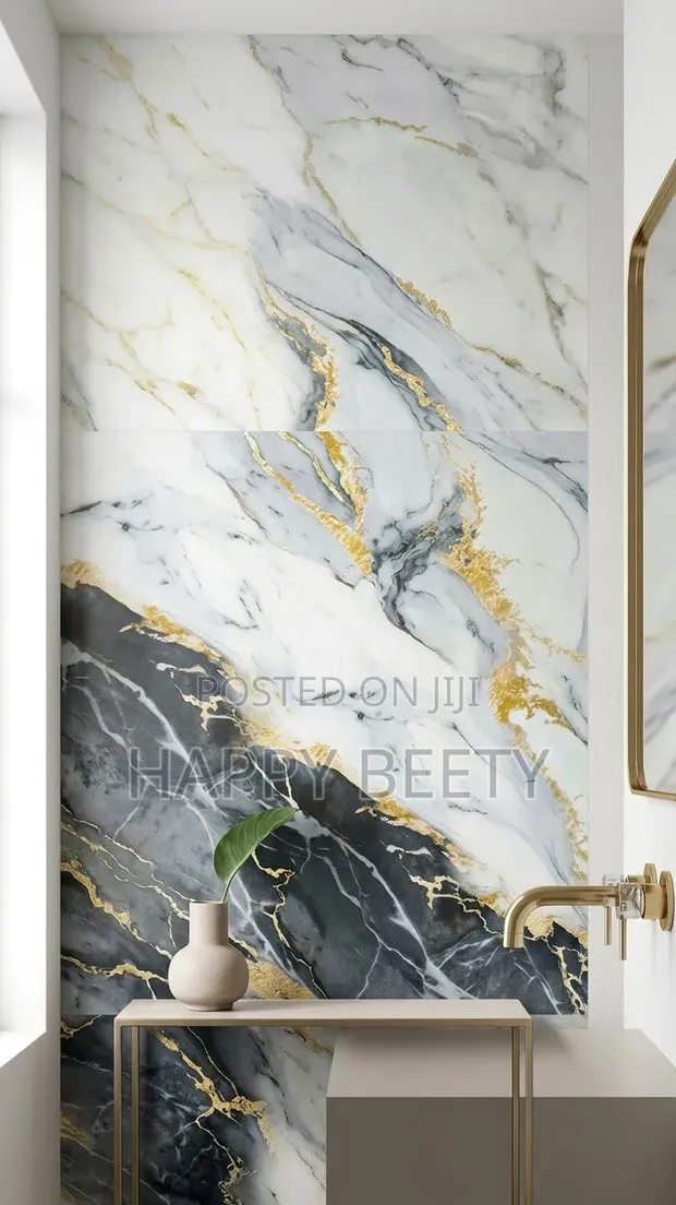 Premium Marble Wall Decor 3x1m - 1