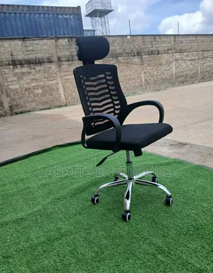 Luxury High-Back Executive Office Chair - Reclining Ergonomic