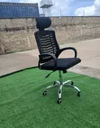 Luxury High-Back Executive Office Chair - Reclining Ergonomic - 1