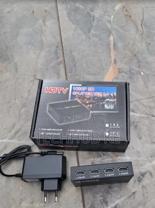 HDTV HDMI Splitter 1x4 Full HD 1080p 3D - 1