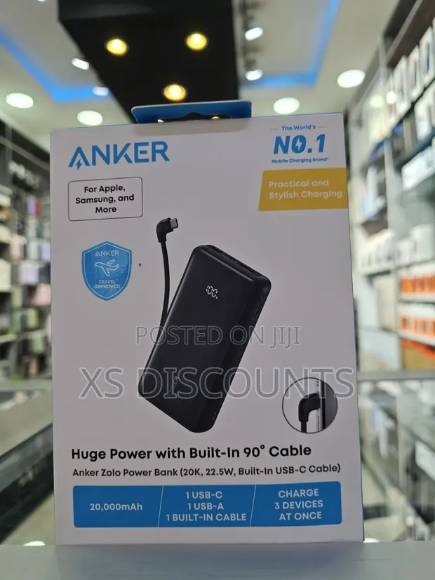 Anker Zolo 20,000mAh Power Bank - 1