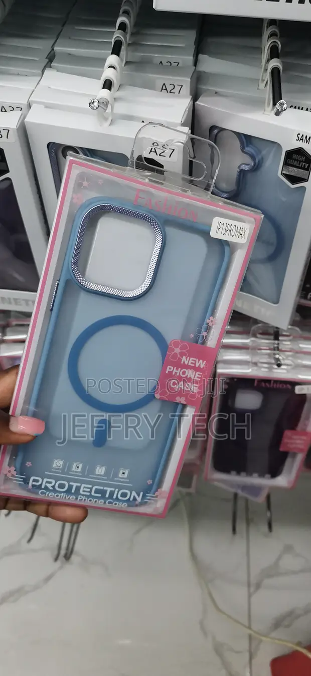 Kifaa cha Kesi ya Bluu Nyeusi ya Kioevu kwa iPhone 13 Pro Max - 1