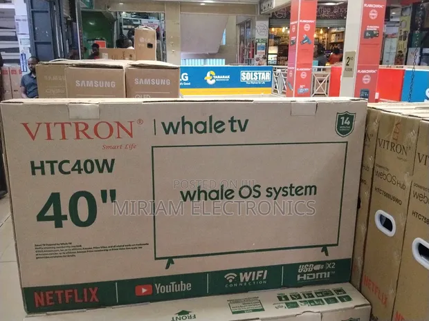 Vitron 40" Smart Whale TV - 1