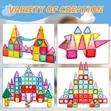 96 Pieces Magnetic Building Tiles - 2